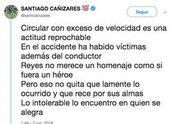 Enlace a La reflexión de Cañizares sobre el accidente de Reyes de la que se habla en las redes
