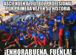 Enlace a El Fuenlabrada es nuevo equipo de La Liga 123