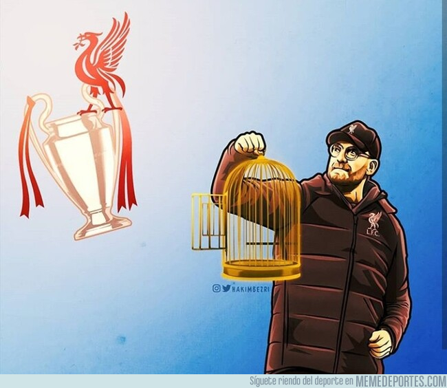 1076953 - Klopp liberó la gloria europea para el Liverpool, por @hakimbezri