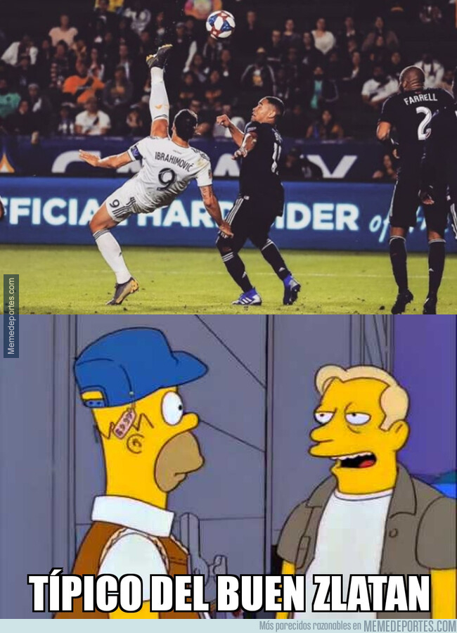 1077068 - Ibra nos volvió a deleitar con otra de sus obras de arte, y ya van...