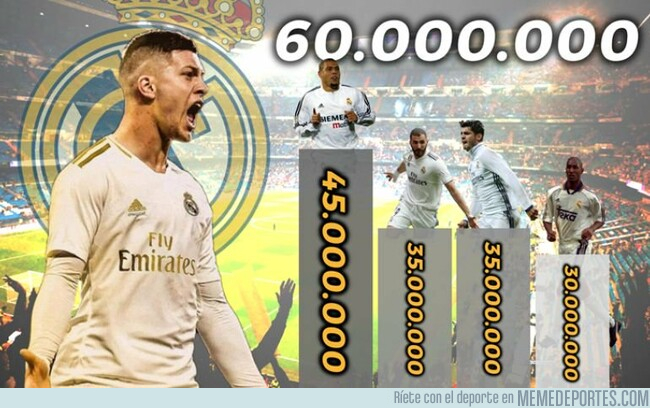 1077135 - Jovic, el delantero centro más caro de la historia del Madrid