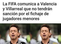 Enlace a Valencia y Villarreal se salvan de lo que otros no pudieron