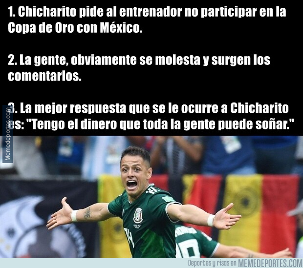 1077212 - Chicharito deja ver un lado soberbio que no le conocíamos