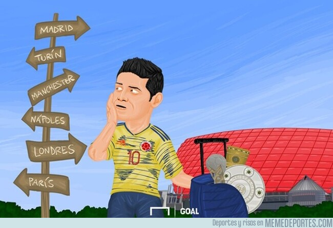 1077256 - James busca nuevo destino, por @goalenespanol