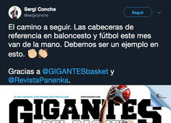 Enlace a Las maravillosas portadas de 'Gigantes del Basket' y 'Panenka' a favor del deporte femenino