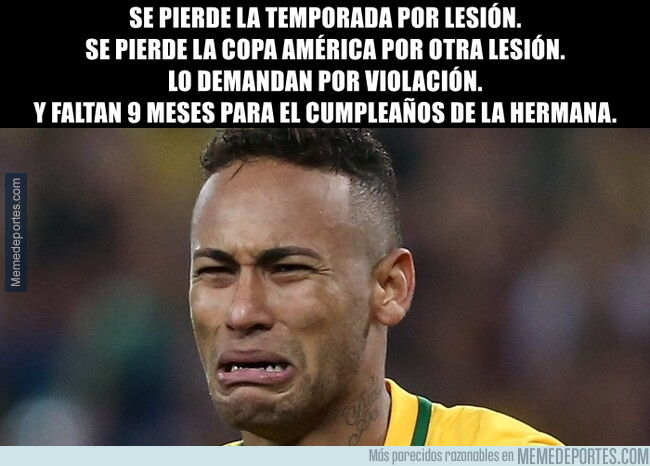 1077332 - Uno de los peores momentos en la carrera de Neymar