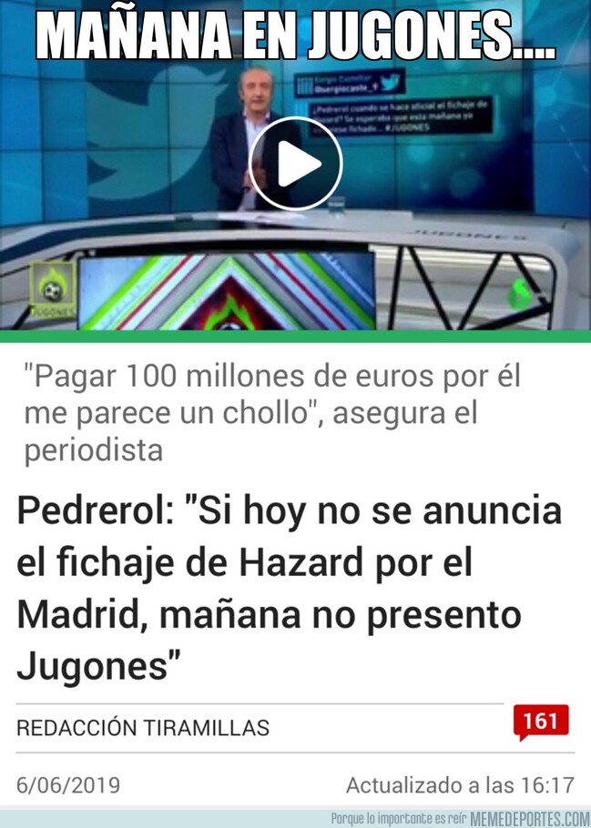 1077338 - ¿Quién presentará hoy jugones?