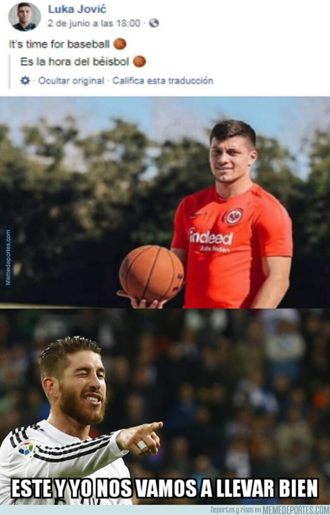 1077354 - Ramos y Jovic van a ser grandes compañeros