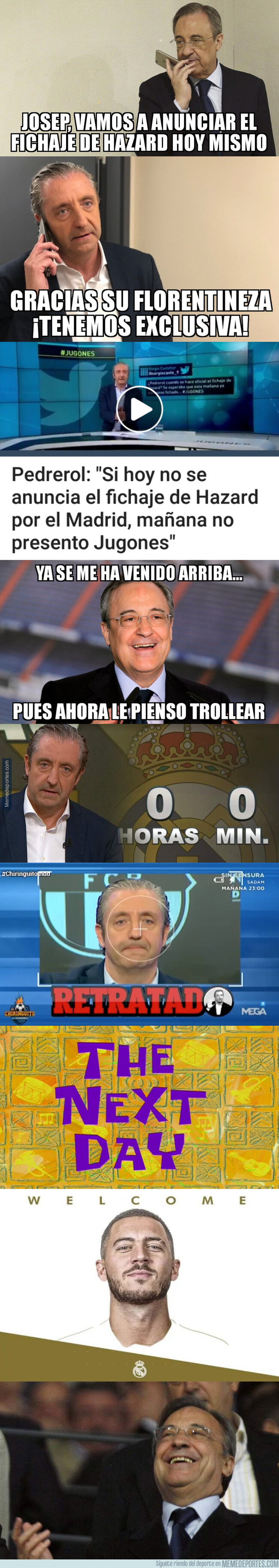 1077453 - Esto es lo que pasó con el lío de Pedrerol y el fichaje de Hazard