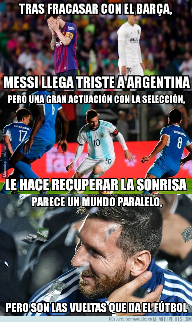 1077541 - Messi está viviendo en una realidad paralela