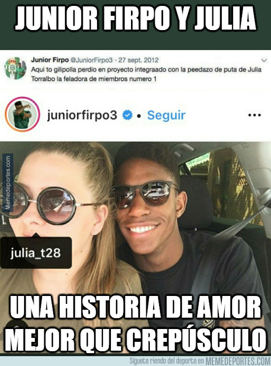 1077595 - La historia de amor de Junior Firpo y Julia