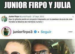 Enlace a La historia de amor de Junior Firpo y Julia