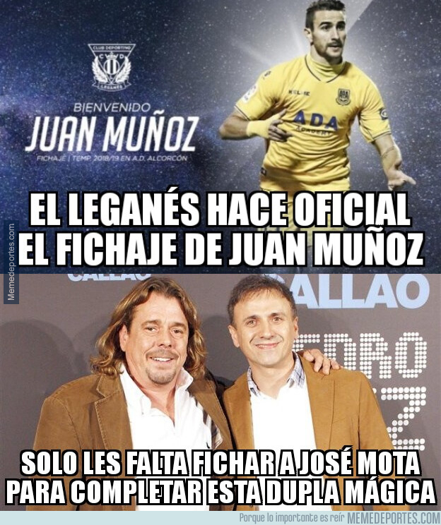 1077644 - El Leganés quiere volver a reunir a Cruz y Raya