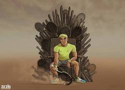 Enlace a El heredero al trono de tierra batida, por @zezocartoons