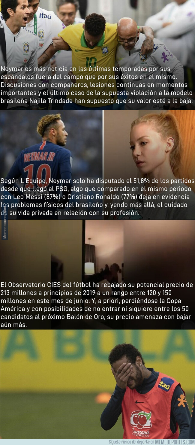 1077703 - El precio de Neymar ha bajado en picado y esto es lo que vale actualmente