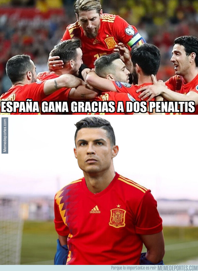 1077771 - A Cristiano le hubiese gustado jugar con España