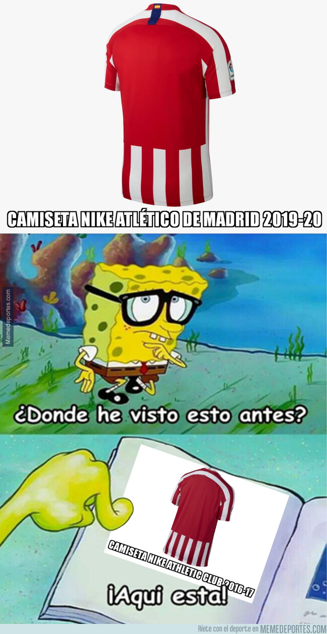 1077860 - La nueva camiseta del Atleti por detrás me resulta familiar