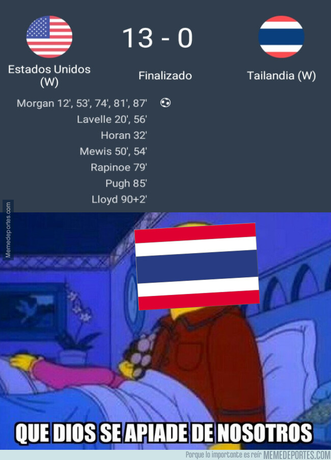 1077869 - Las estadounidenses vapulearon a Tailandia