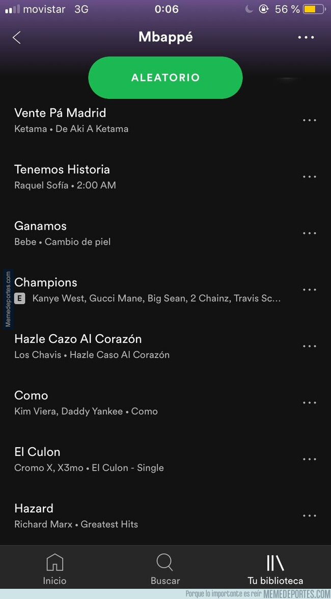 1077893 - Los madridistas le han preparado una playlist a Mbappé, por @mxrina2