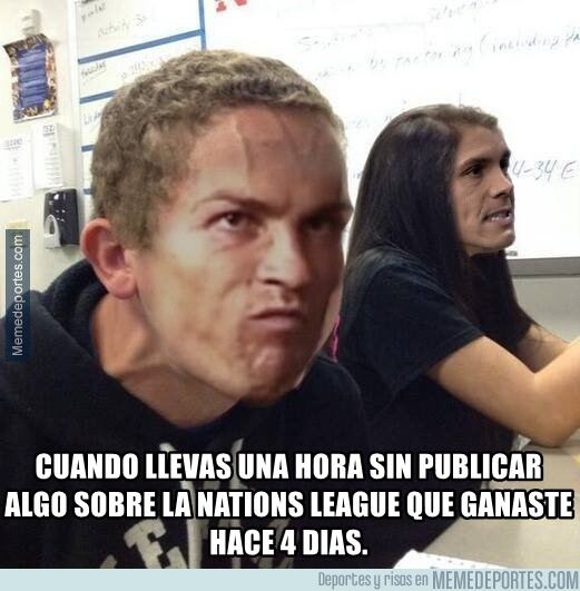 1077974 - ¿Que nadie esta hablando de ello? Ya se encarga él mismo