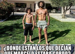 Enlace a Marcelo demuestra estar en plena forma