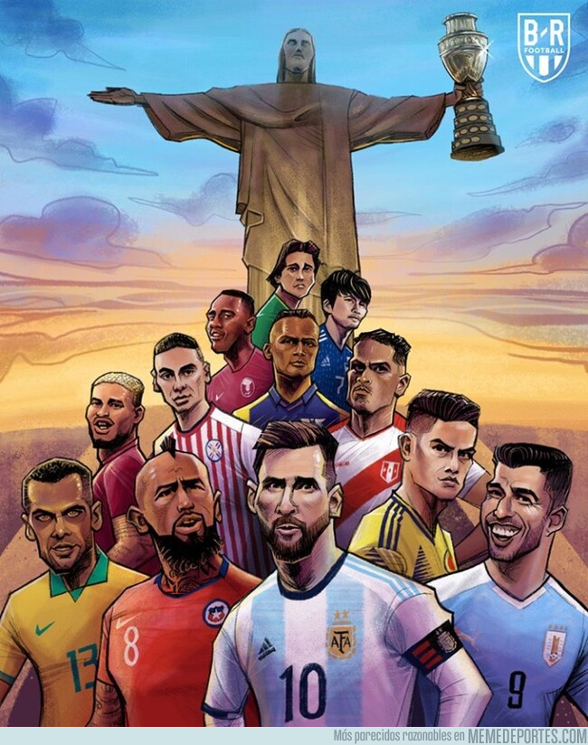 1078172 - ¡Arrancó la Copa América Brasil 2019! Por @brfootball