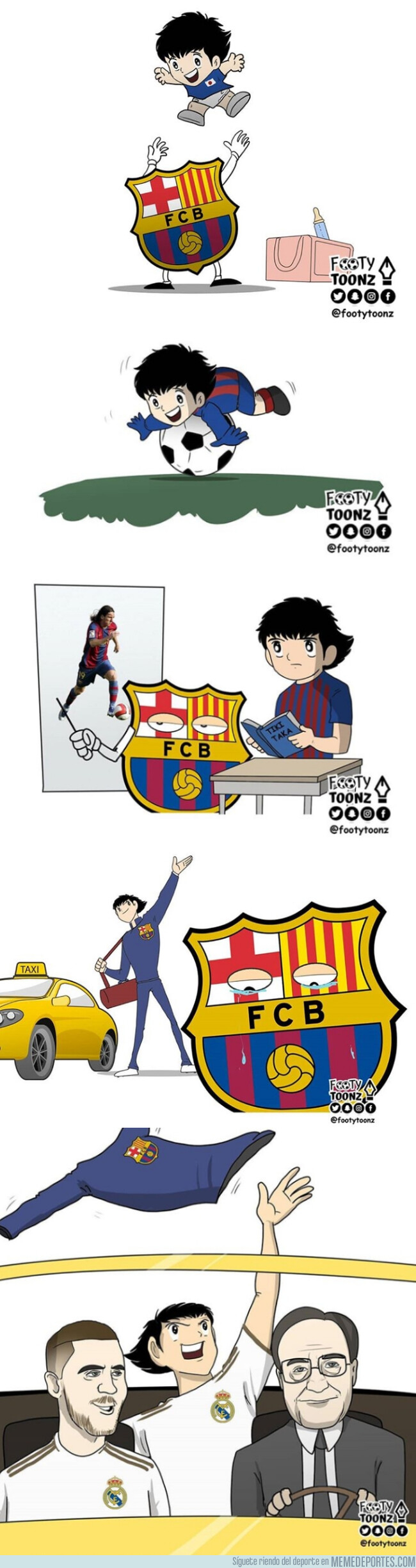 1078175 - La historia de Takefusa Kubo estilo Oliver y Benji, por @footytoonz