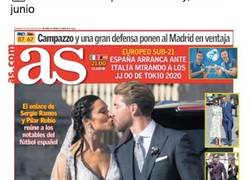 Enlace a El AS publica una portada digna de salir en el Lecturas y los aficionados rajan a muerte