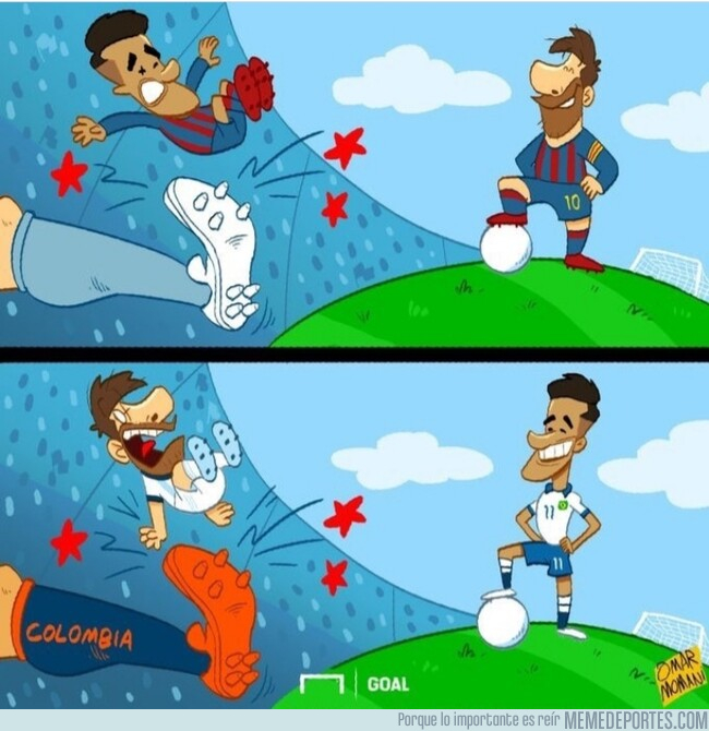 1078380 - Messi y Coutinho brillan en sitios opuestos, por @goalglobal