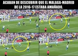 Enlace a Un escándalo de amaño salpica el partido con el que el Madrid salió campeón de Liga