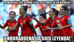 Enlace a Hito histórico de las jugadoras de la selección