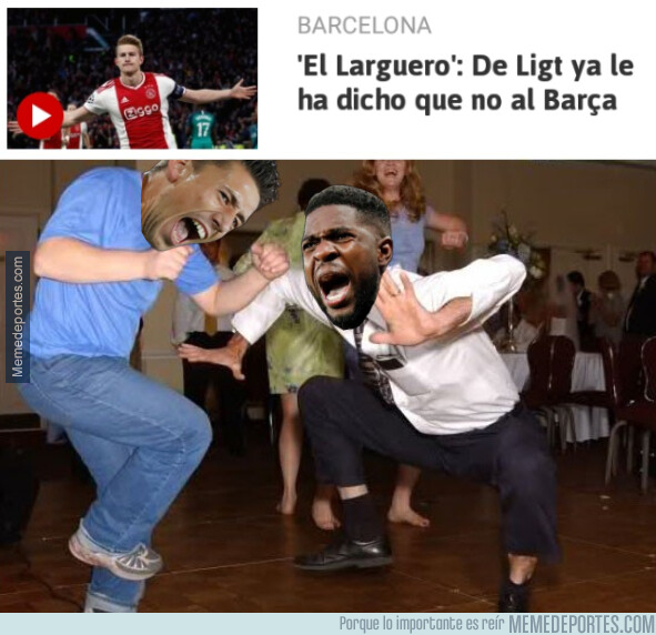 1078579 - Hay dos culés que se alegran por el No de De Ligt