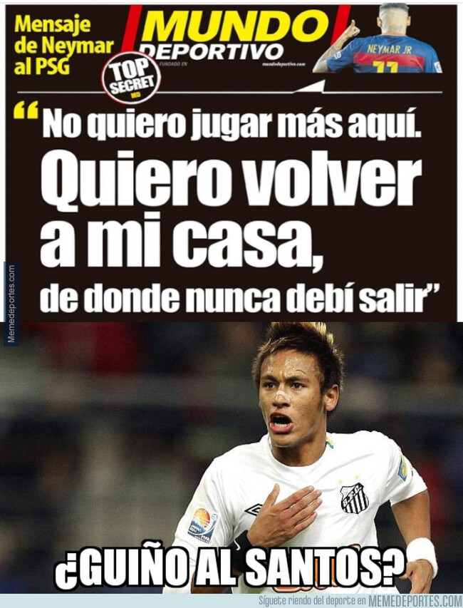 1078603 - Neymar quiere volver a casa, ¿pero a qué casa?