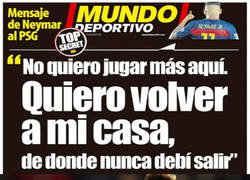 Enlace a Neymar quiere volver a casa, ¿pero a qué casa?