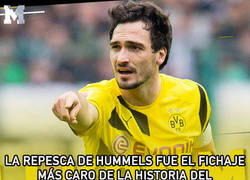 Enlace a La repesca de Hummels fue el fichaje más caro de la historia del Dortmund. Hay que ver que son austeros.