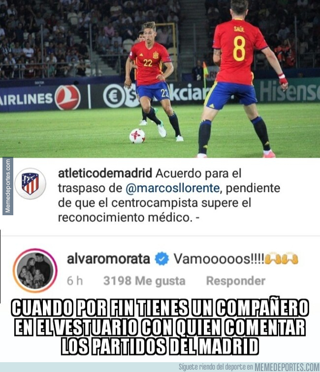 1078847 - Morata y Llorente serán buenos confidentes