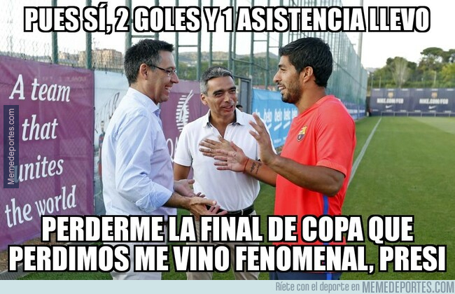 1078858 - El ninguneo de Suárez a la Copa del Rey le ha sentado muy bien