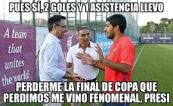 Enlace a El ninguneo de Suárez a la Copa del Rey le ha sentado muy bien