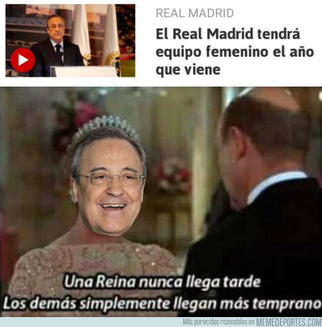 1078944 - Aunque un poco tarde, el Real Madrid tendrá equipo femenino