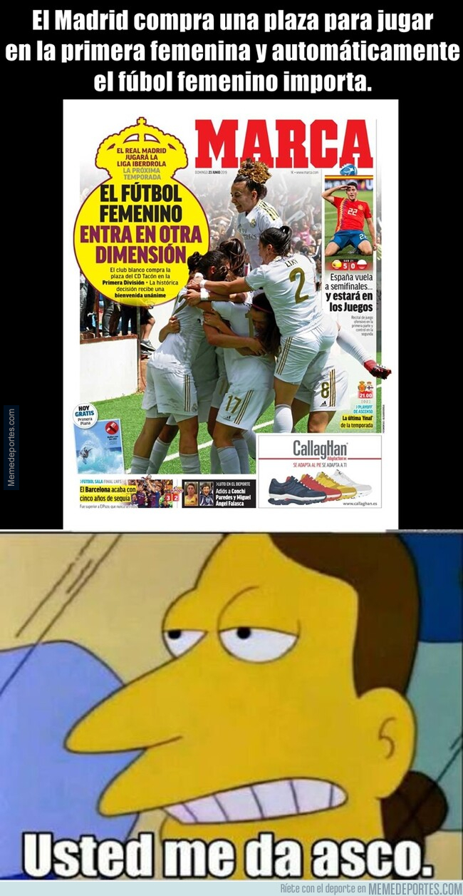 1079021 - Una de las portadas más repugnantes que ha sacado Marca en años