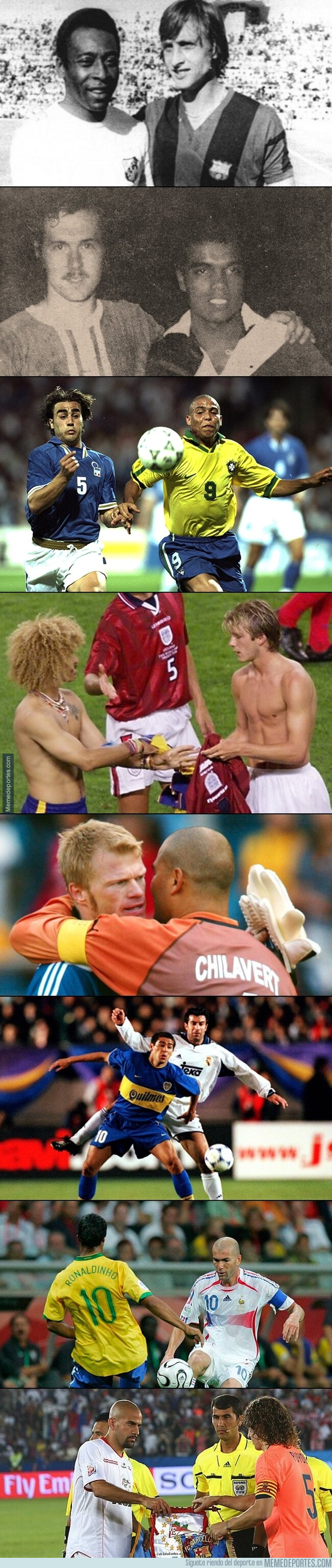 1079150 - Cuando chocaban lo mejor de Sudamerica y Europa