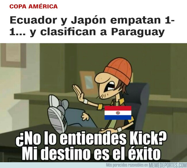 1079201 - INCREÍBLE. Paraguay avanza a Cuartos de Copa América...con sólo 2 puntos!
