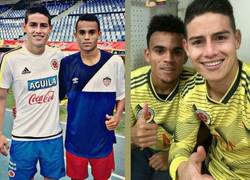 Enlace a James y una foto con un fan que se convertiría en compañero de equipo