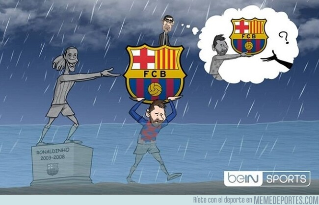 1079292 - ¿Quién tirará del carro azulgrana cuando Messi no esté? Por @footytoonz