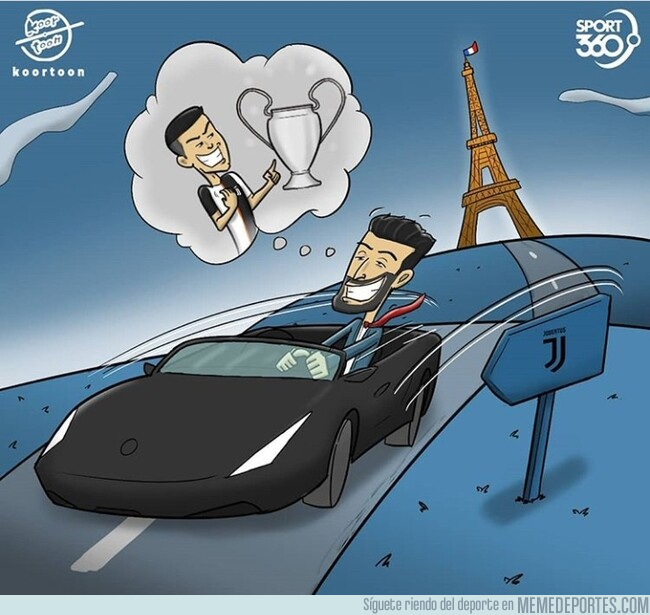 1079359 - Buffon podría volver a Turín viendo que la Champions vuelve a ser posible, por @koortoon