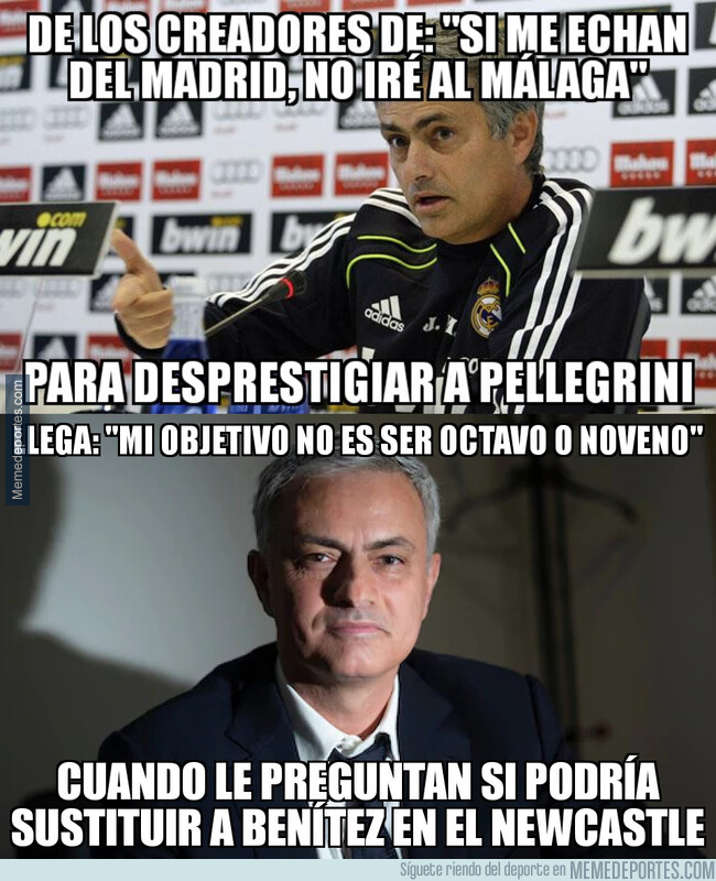 1079362 - Mourinho vuelve a faltar a un compañero de profesión