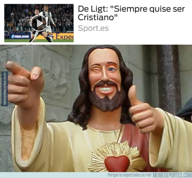 1079371 - A Jesucristo le gustan las declaraciones de De Ligt