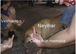 Enlace a Horas oscuras para Neymar