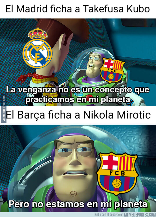 1079626 - El Barça ficha a un ex madridista para contrarrestar lo de Kubo