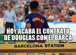 Enlace a Ayer Douglas dijo adiós al Barça. Gracias y hasta nunca